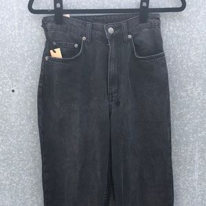 Ksubi • Wide-Leg Jeans in ‘Caster Oil’ Black •